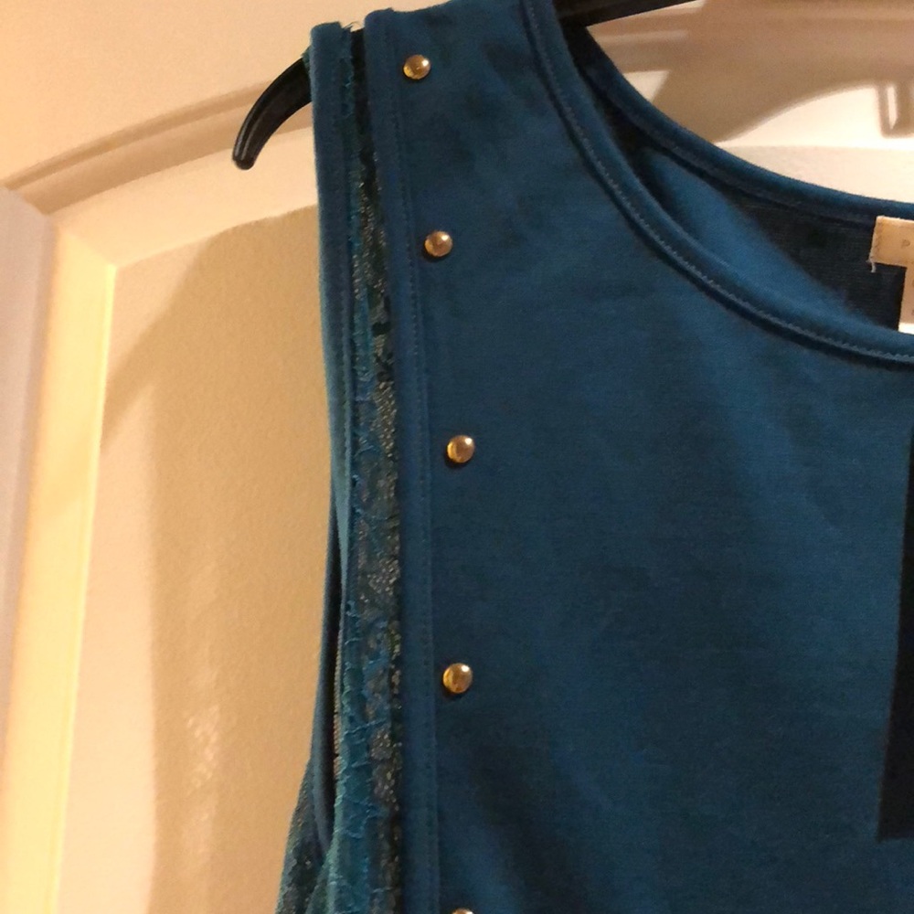 Teal dress